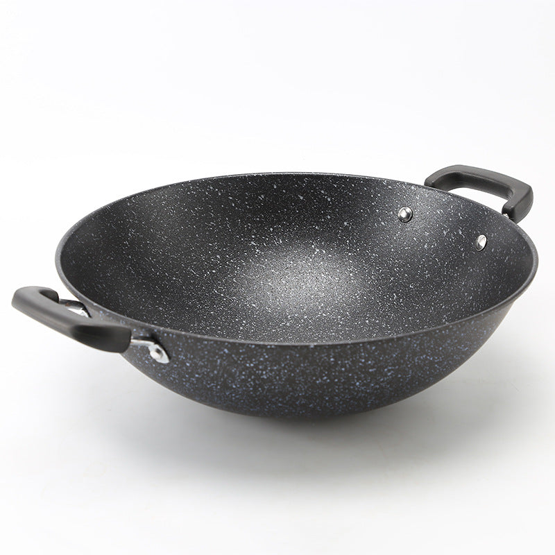 Poêle anti adhésive double oreille