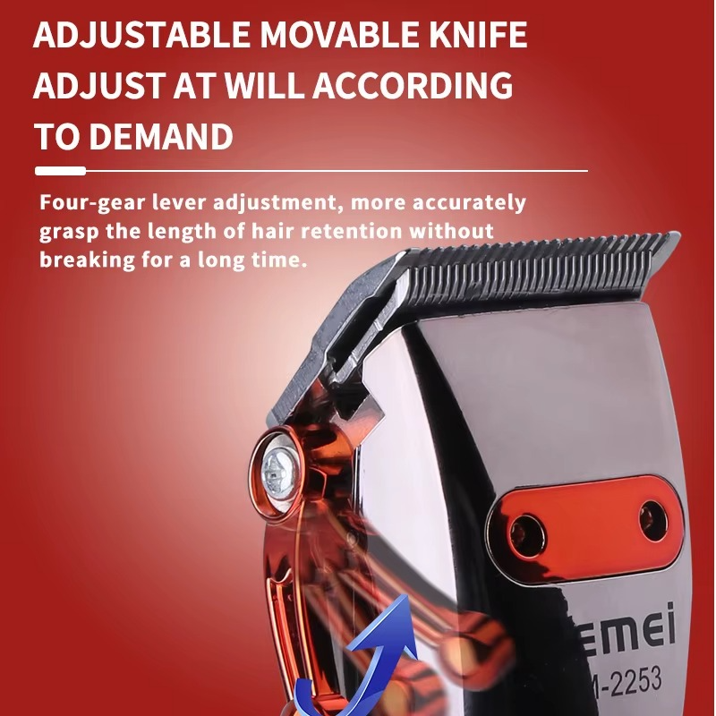 Tondeuse à Cheveux Multifonctionnelle KEMEI KM-2253