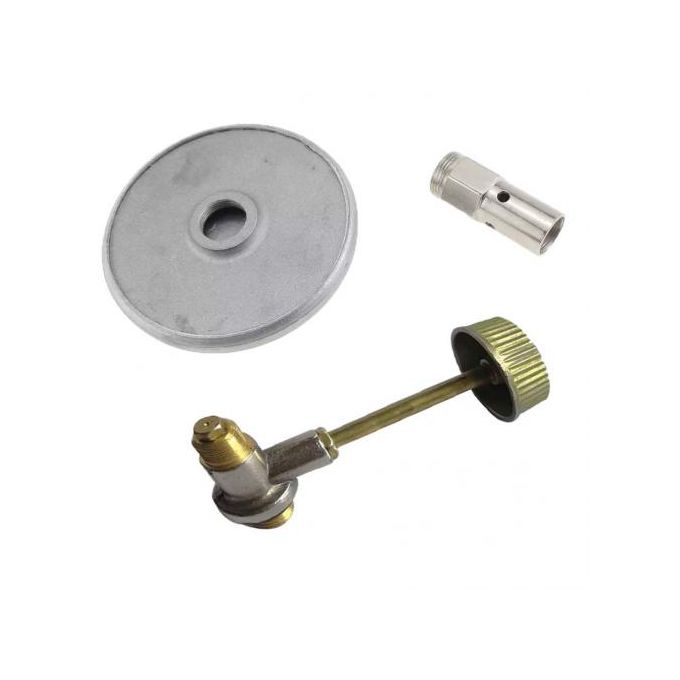 2 Brûleur à Gaz faitout en Acier Inoxydable