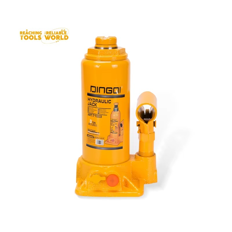 Cric Bouteille Hydraulique à Vis DINGQI – Capacité 5 Tonnes