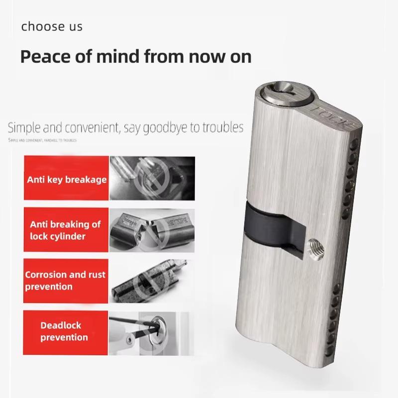 Cylindre de Serrure de Porte à Mortaise