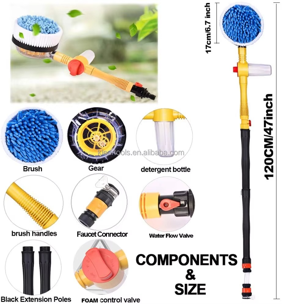 Brosse de Lavage de Voiture Multifonction