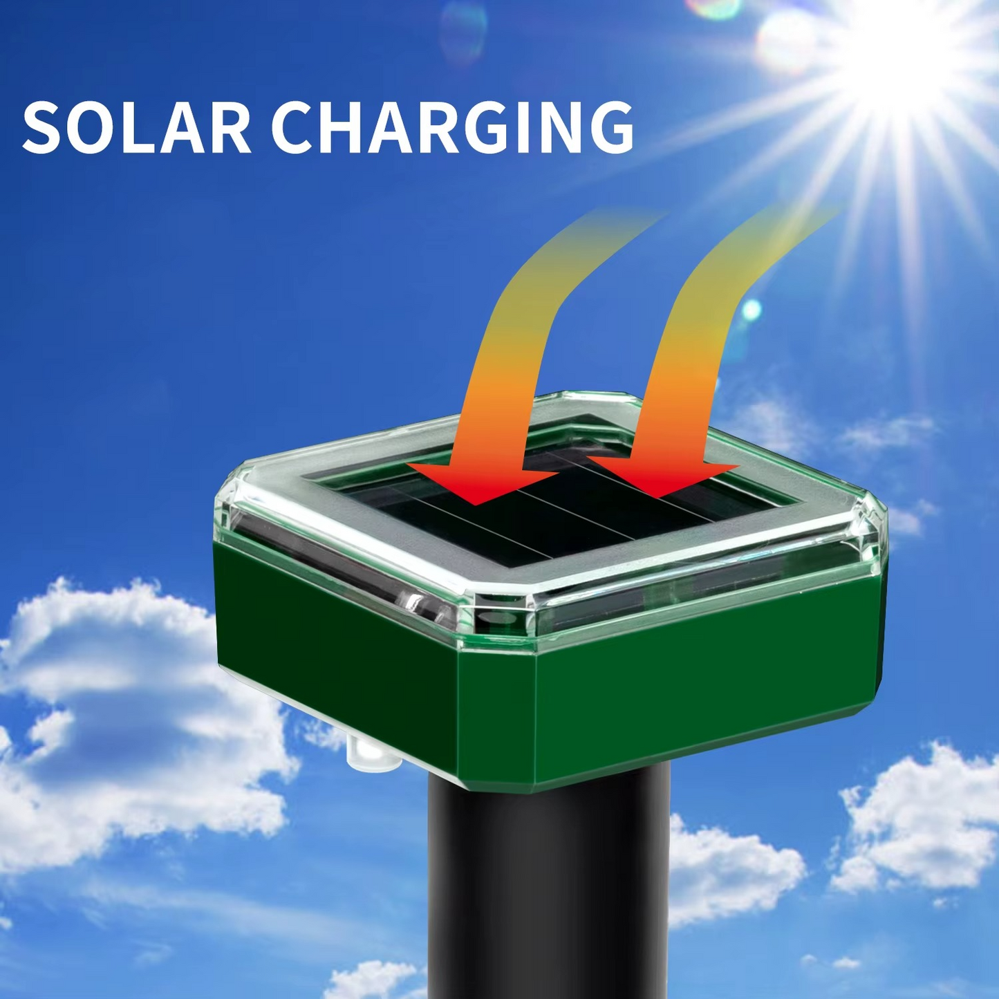 Répulsif Solaire Anti-Taupes et Serpents