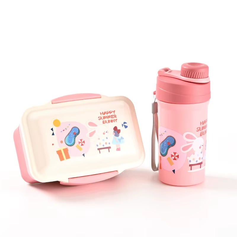 Boîte à Lunch et Bouteille d’Eau