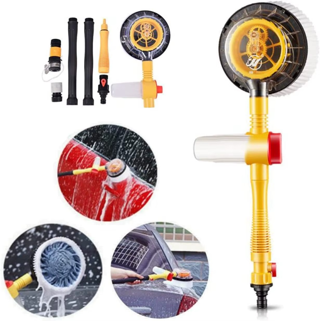 Brosse de Lavage de Voiture Multifonction