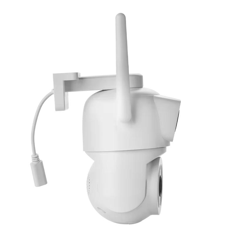 Caméra de Surveillance Extérieure Double Objectif