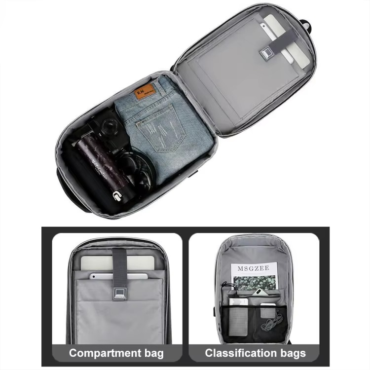 Sac à Dos de Voyage Antivol Multifonctionnel 15