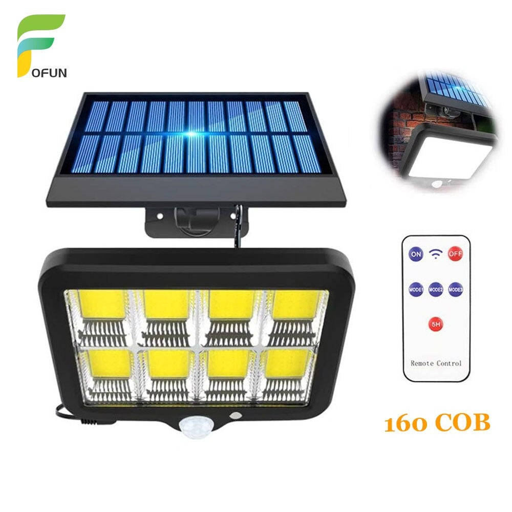 Applique murale solaire