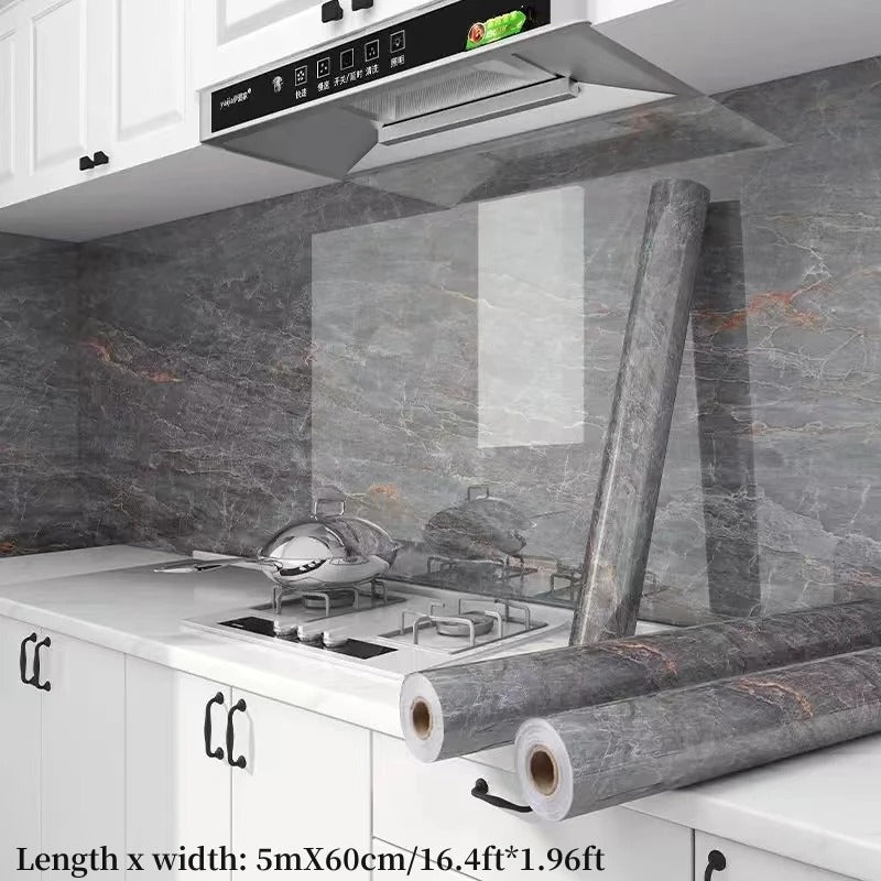 Rouleau marbre autocollant en PVC 3.5 x 1.20M