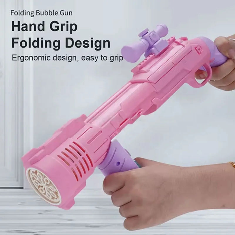 Pistolet à bulles coloré