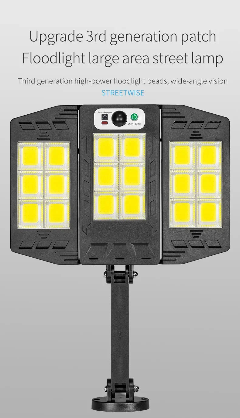 Lumières solaires extérieures