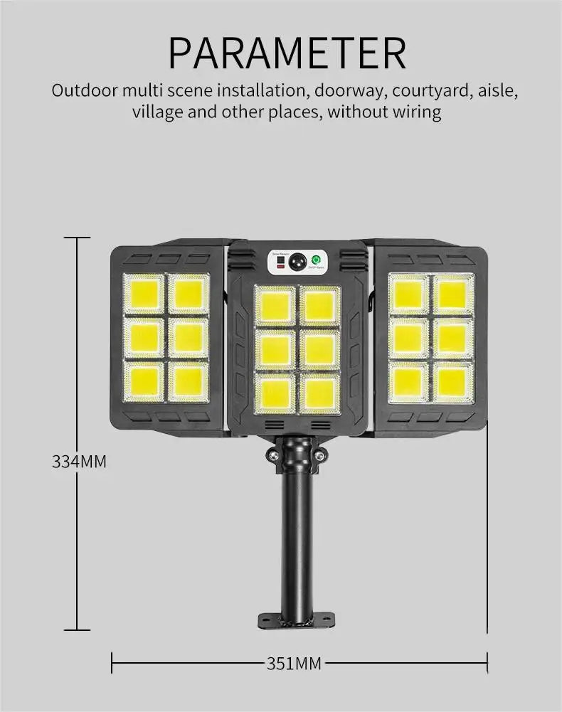 Lumières solaires extérieures