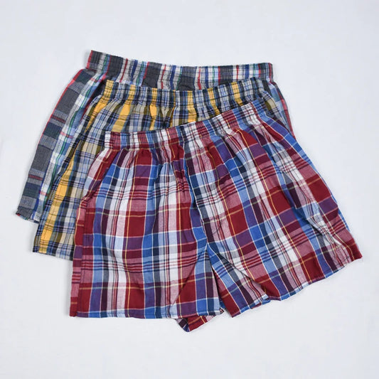 Lot de 3 Culottes Homme – Boxers en Coton