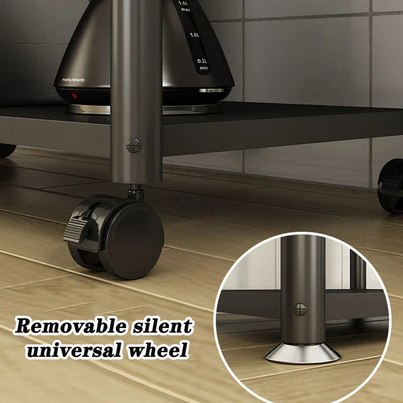 Étagère Casier Multicouche en Acier Inoxydable