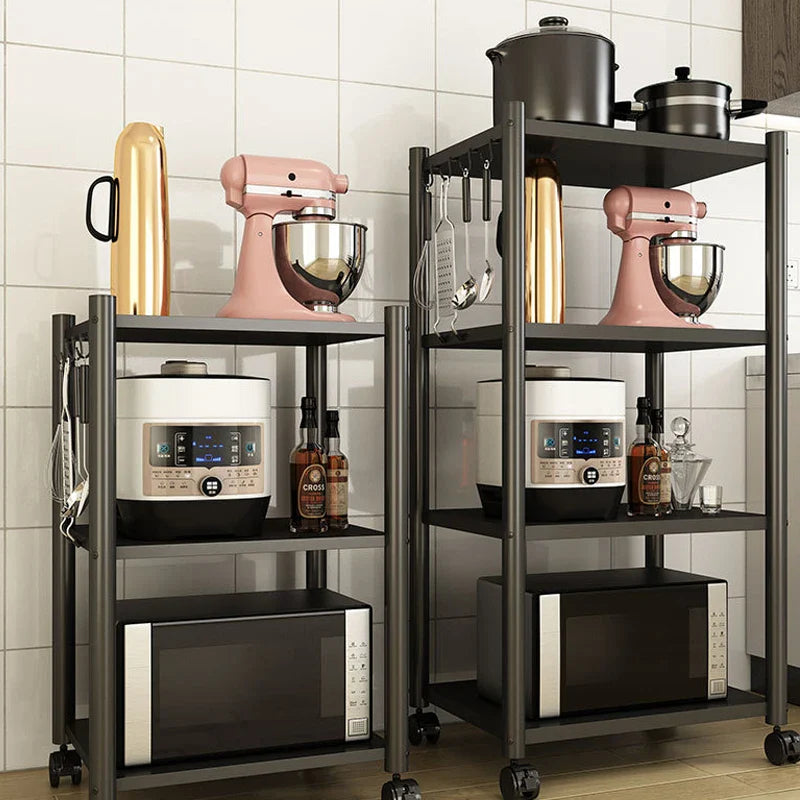 Étagère Casier Multicouche en Acier Inoxydable